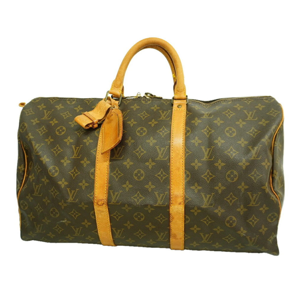 Louis Vuitton Bags - Boston Monogram Keepall 50 M41426 Brown Men's & Women's